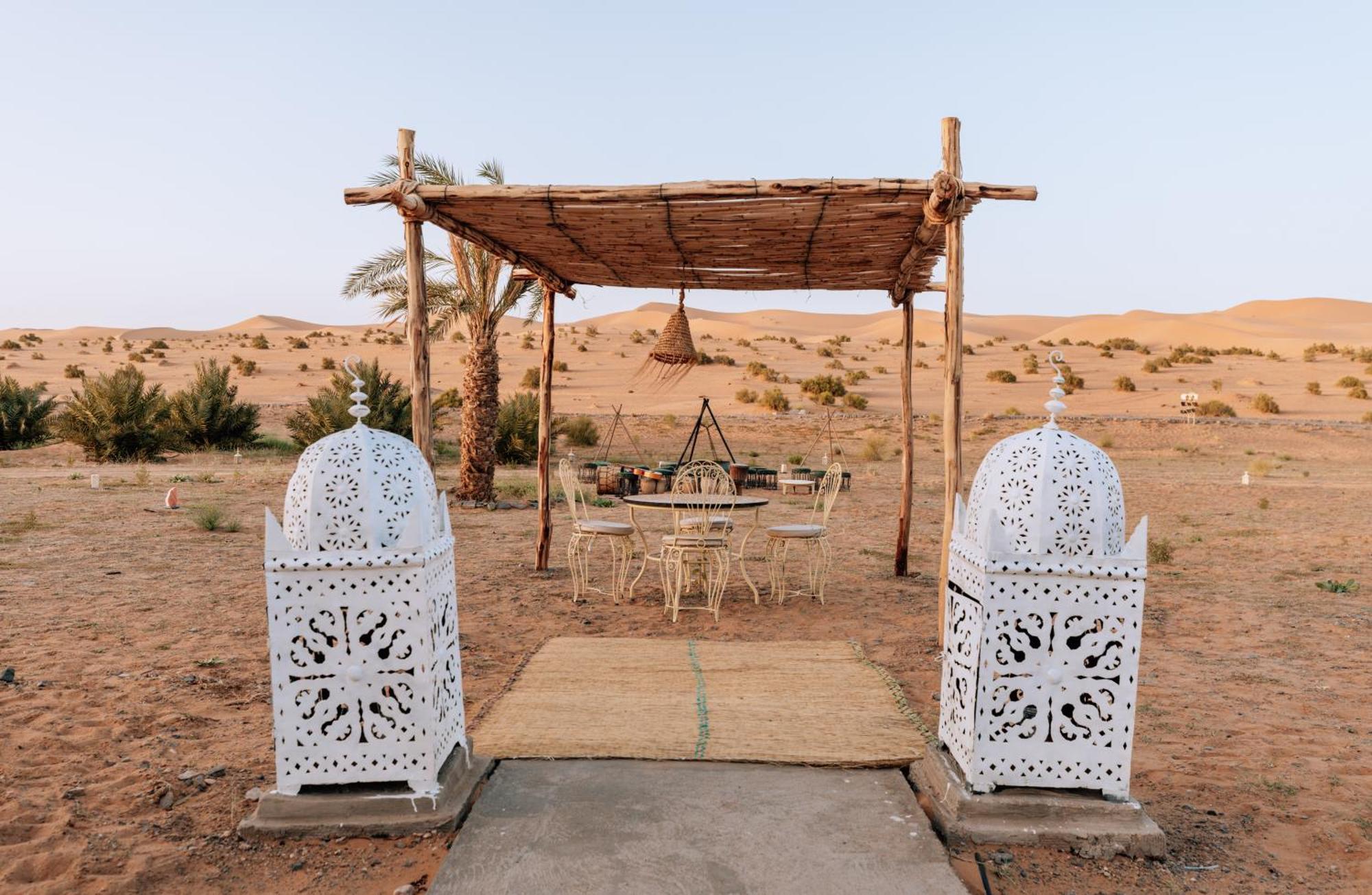 Glamping Milenario Merzouga Exterior foto
