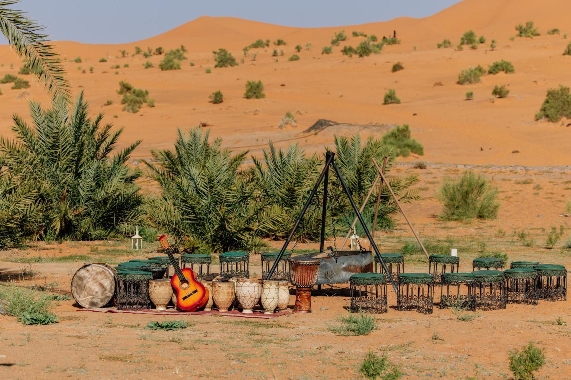 Glamping Milenario Merzouga Exterior foto