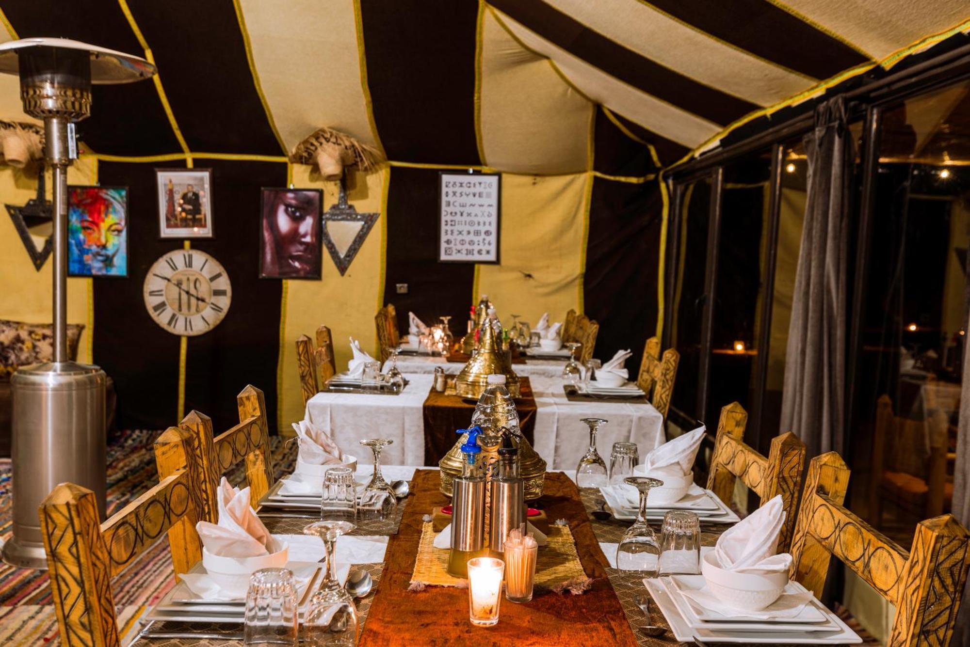 Glamping Milenario Merzouga Exterior foto