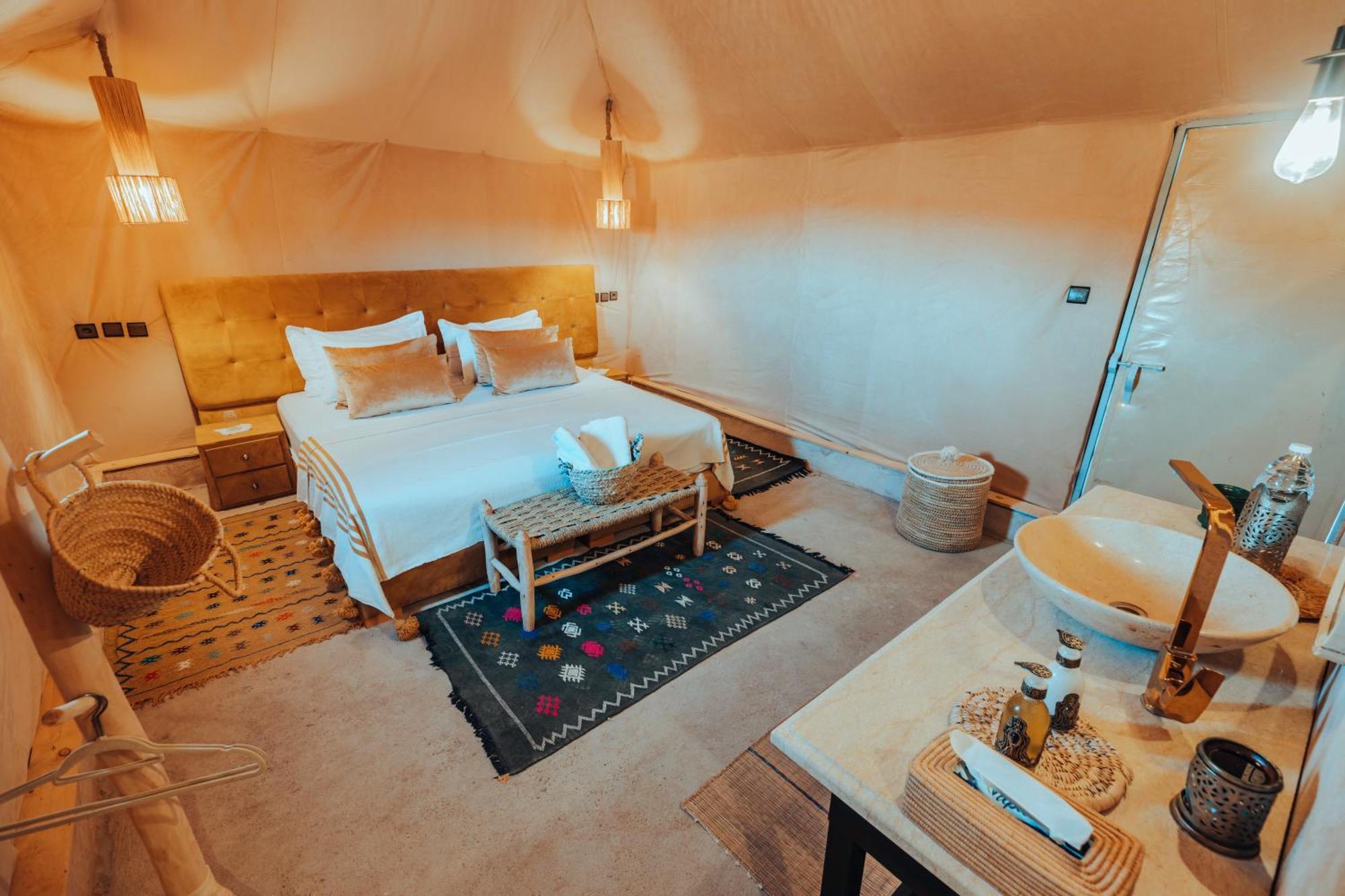 Glamping Milenario Merzouga Exterior foto